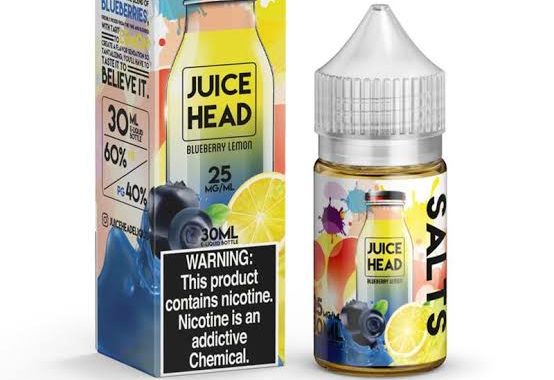 Blueberry Lemon Salts EJuice by Juice Head Review
